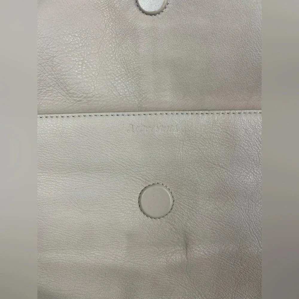 & Other‎ Stories Soft Pink Leather Rectangular Clutch Purse